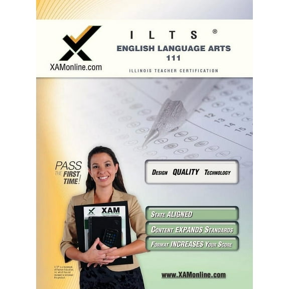 Ilts: Ilts English Language Arts 111 Teacher Certification Test Prep Study Guide (Paperback)