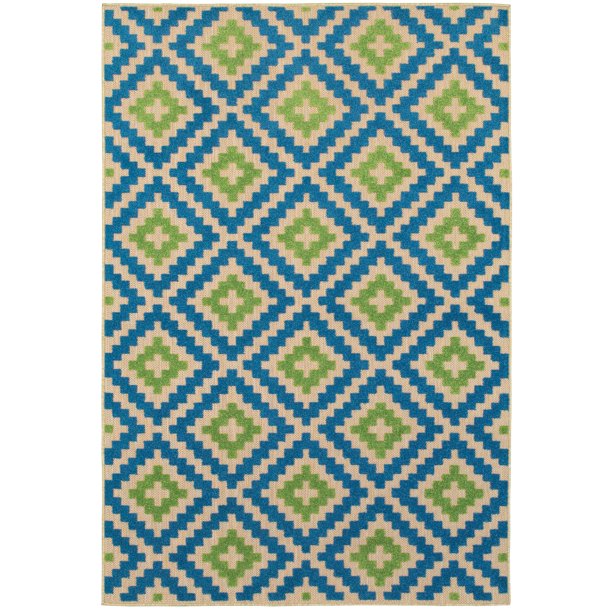 Oriental Weavers of America Geometric Indoor/Outdoor