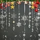 thumbnail image 2 of Ornamentos de Árbol de Navidad OuMuaMua 48 piezas de Copos de Nieve de Cristal Acrílico, 2 of 7