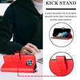 thumbnail image 4 of Compatible with Motorola Moto G Power 2021 Wallet Case Premium Zipper Large Space Flip PU Leather Cover, 4 of 5