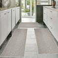 thumbnail image 1 of Sale Today Clearance! Large Burlap Rug Set, 3-Piece Solid Color Indoor/Outdoor Doormat, Non-Slip, Durable Kitchen, Office Mat, Oil & Wear-Resistant, Easy-Clean, 1 of 6
