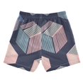 thumbnail image 7 of FORMRS Boys Swim Trunks Quick Dry Mesh Liner Boardshorts Sizes XS-XL, Dark Cubes, 7 of 7