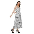 thumbnail image 3 of Moomaya Women Sleeveless Adjustable Spaghetti Strap Long Dress Causal Wear, 3 of 6