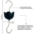 thumbnail image 5 of Tnobhg Bird Feeder Hook Umbrella Design Rust-proof Metal Double Hooks Ant-proof Insect Guard Heavy Duty Outdoor Hummingbird Feeder Hanger Garden Supplies, 5 of 7