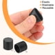 thumbnail image 4 of Uxcell 48Pack Tapas de patas de silla, 19mm (3/4 pulgadas) sin marcas, protectores de piso para patas de silla antideslizantes, Negro, 4 of 6