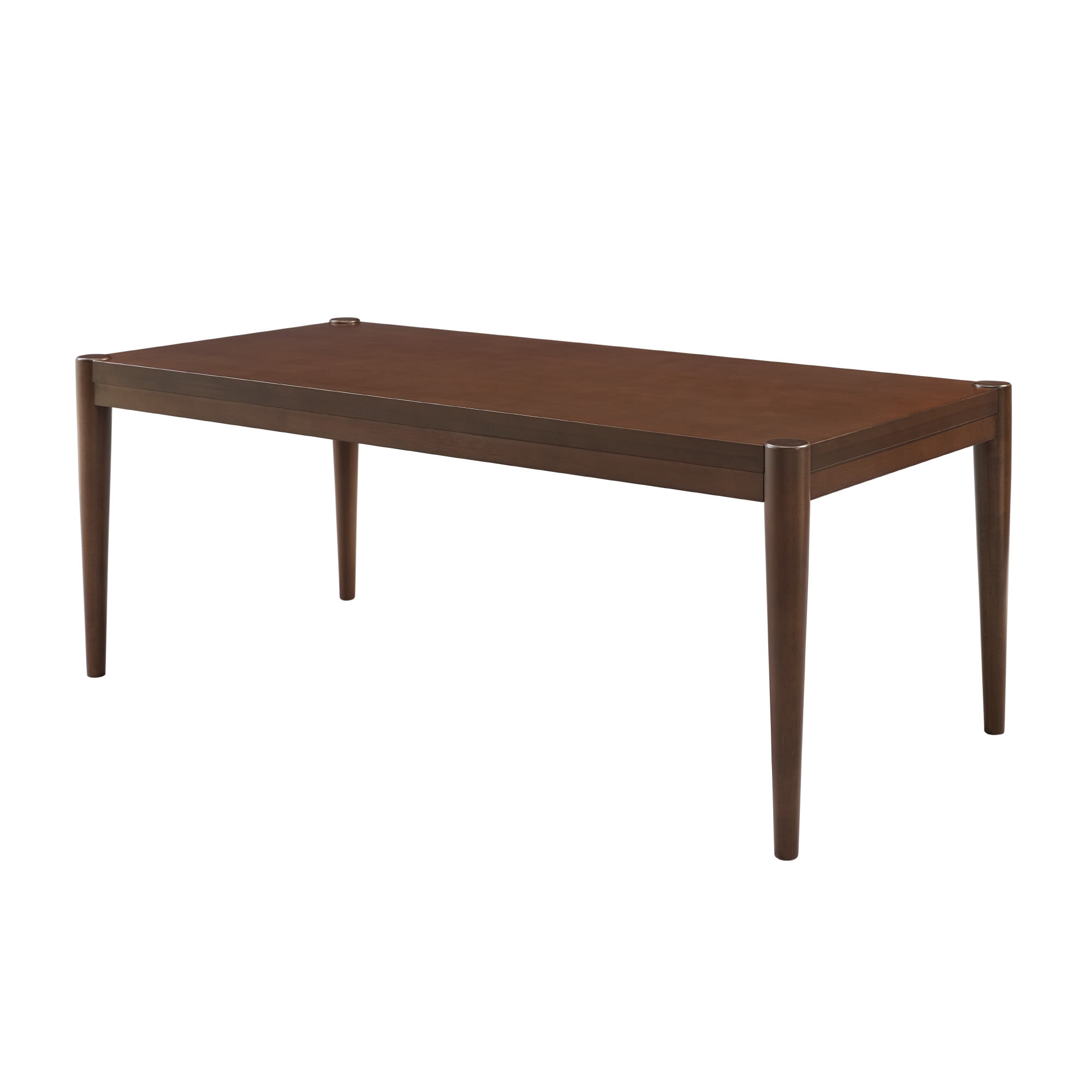 Manor Park Mid Century Tapered Leg Wood Coffee Table, Walnut