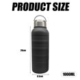 thumbnail image 2 of Termo de gran capacidad para deportes al aire libre, 1000ml, fitness, oruga, termo portátil para estudiantes, taza de acero inoxidable para coche, 2 of 5