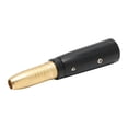 thumbnail image 1 of Audio Adapter, Anti Noise Stable Connection 6.35mm Female To XLR Male Audio Converter  For Udio Player Microphone Guitar, 1 of 8