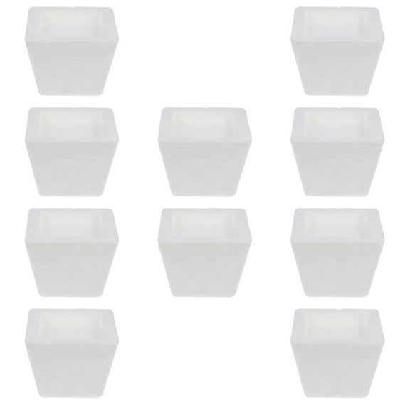 KONTONTY 10Pcs Flower Arranging Foam Cushion for DIY Flower Pot Holder and Decoration