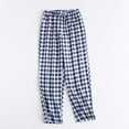 thumbnail image 2 of BLVB Womens Loose Lounge Pants Comfy Pajama Pants Plaid Sleep Bottoms with Pockets Drawstring Pj Bottoms Pants, 2 of 3