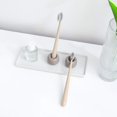 thumbnail image 4 of Mini Ceramics Handmade Couple Toothbrush Holder Stand for Bathroom Vanity Countertops, Pack of 2, 4 of 4