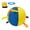 Color, variant on Giaone Portable Inflatable Zippers Dogs Toy Large Ball for Easy Carry and Compacts Storage for Energies Release Training