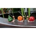 thumbnail image 4 of onlyliua ¡ Ofertas de Liquidación de Hoy Prime! Nuevo Juego de Cuatro Caracoles de Resina para Manualidades, Adorno Musgo para Jardín, Adorno Decorativo para Bonsái, 4 of 7