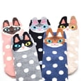 thumbnail image 4 of Under $5 Stockings Gray Women Cotton Socks In Tube Socks Animal Cartoon Socks Female Socks, 4 of 4
