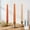 Gradient Orange, variant on Magic Hanging Floating LED Candles - 12 PCS Battery Operated Electric Taper Candles for Halloween & Christmas Parties