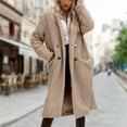 thumbnail image 4 of Women's Warm Winter Coat With Collar Long Sleeve Flannel Lined Anorak Ice Suit plus Size Jacket Rain Coats for plus Size Women Womens Long Winter Coats with Hood Women Vest plus plus Size Sweaters for, 4 of 8