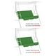 thumbnail image 3 of Moyic Gran oferta, cubierta de silla de 3 asientos para jardín al aire libre, cubierta de tienda de campaña con sombra para Patio, resistente al Type2 NO2 Moyic CBP158085, 3 of 6