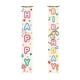 thumbnail image 1 of Inteprter 1 par Feliz Navidad feliz cumpleaños puerta porche pareado decoración colgante bandera fiesta ornamento decorativo hogar empresa Kits de decoración para fiestas Blanco Inteprter HA069200-02, 1 of 6