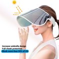 thumbnail image 2 of Adjustable Sun  360° Rotation Sun Visor Hat UV Protection Hat Face Shield Hat For Outdoor Camping Hiking  Tennis, 2 of 5