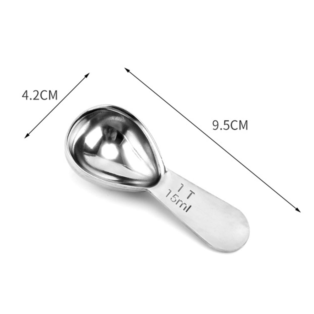 GDHOME Stainless Steel Coffee Measuring Spoon With Graduated Triangular