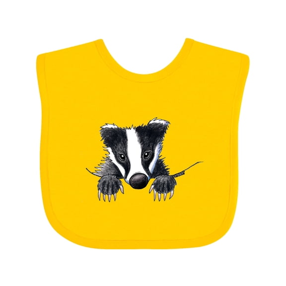 Inktastic Pocket Badger Boys or Girls Baby Bib