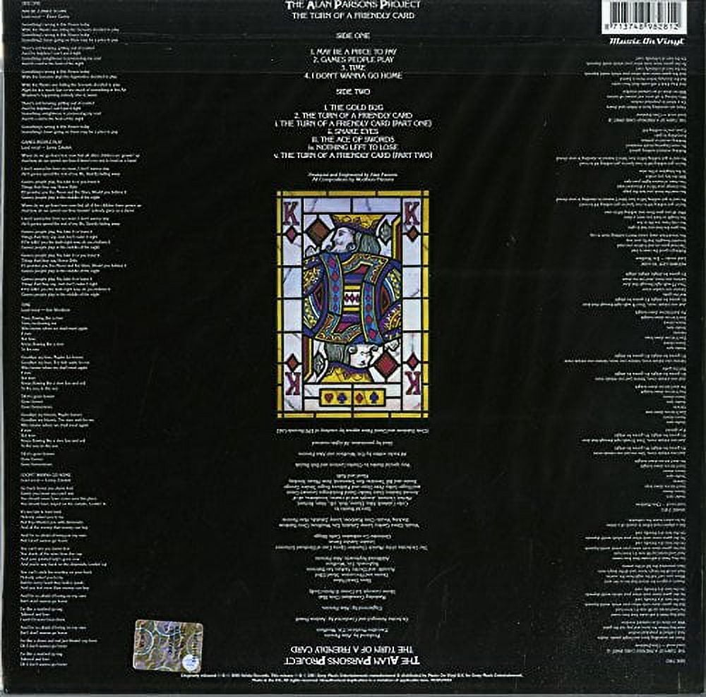 Alan Parsons - Turn of a Friendly Card - Music & Performance - Vinyl
