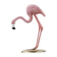 thumbnail image 5 of OUNONA Cute Pink Flamingo Ornament for Home Decoration Made of Resin and Iron Ideal for Bedroom or Living Room, 5 of 8