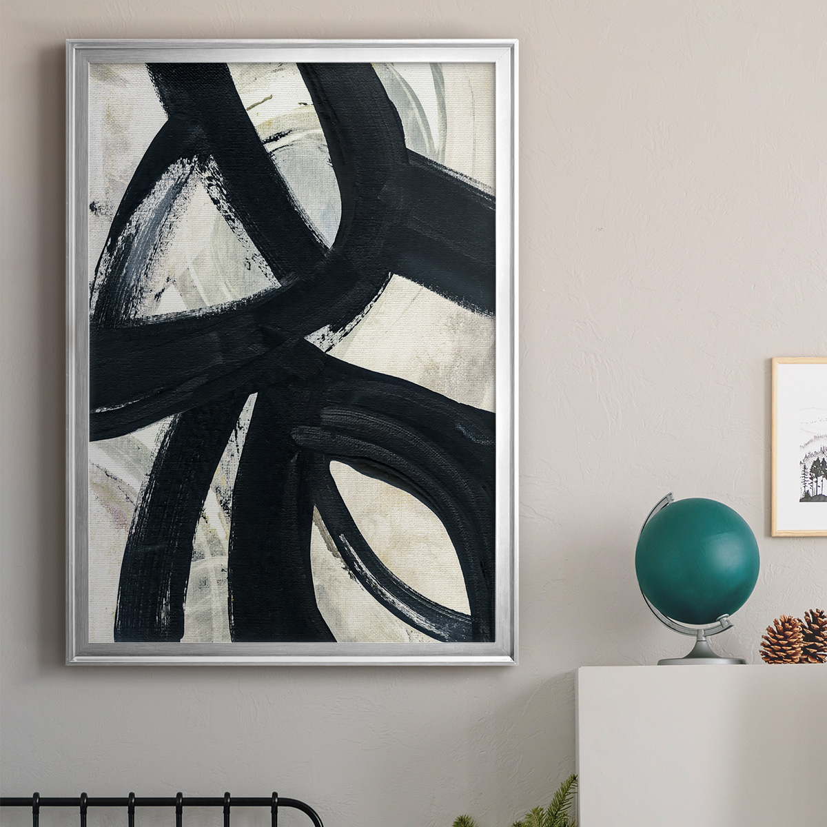 A Day in Brooklyn Premium Framed Print - Ready to Hang