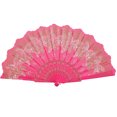 thumbnail image 1 of CSChome Bronzing Butterflies Folding Fan Bronzing Butterflies Folding Hand Fan: Elegant Tassel, Catwalks Dance Performance Props, 1 of 7