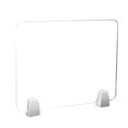 thumbnail image 2 of Tablero deflector separador de mesa de escritorio de oficina de panel de partición de acrílico de 40 x 40 cm Likrtyny Cuidado Belleza, 2 of 5