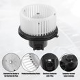 thumbnail image 5 of Unique Bargains 1Pcs AC Heater Blower Motor HVAC No.89019321 for Chevrolet Silverado 2500 HD Classic 2007, 5 of 7