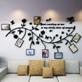 thumbnail image 2 of 3D Tree Wall Decal Photo Frame,Acrylic DIY Art Poster Decoration Sticker, 2 of 7