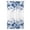 Blue, variant on Sheer Curtains 63 Inch Length, Purple Blooms Floral Semi Sheer Curtains Light Filtering Window Treatment, Farmhouse Spring Flowers Botanical Privacy Voile Drapes for Living Room Bedroom 52x63 Inch