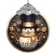 thumbnail image 2 of 2025 Christmas Ornaments - Exquisite Acrylic Baubles with Snowman & Winter Scene Designs, Ideal for Christmas Tree Decoration & Collection, 2 of 6