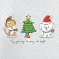 thumbnail image 3 of CafePress - Cat And Dog Christmas Long Sleeve T Shirt - Unisex Cotton Long Sleeve T-Shirt, 3 of 4