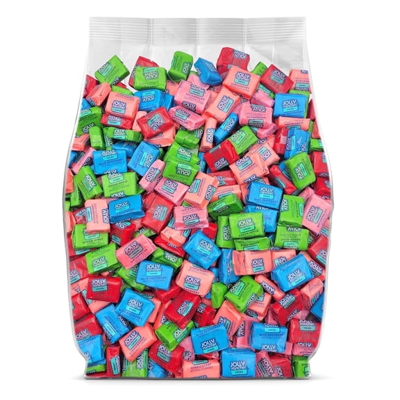 JollyRancher Fruit Flavored Chews Bulk Candy Box, 95 Individually Wrapped Candy Assorted Pack for Sharing, Parties, and Snack Bags