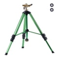 thumbnail image 1 of Aspersor de impacto VEVOR sobre base de trípode, aspersores de trípode de alta resistencia con cabezal de latón y conector de 3/4", aspersor de riego de cobertura de área grande de 360 grados, 1 of 9