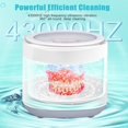 Dentures Ultrasonic Retainer Cleaner, 180ml Professional Dental
