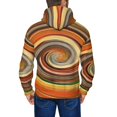 thumbnail image 5 of Zip Up Hoodies for Men - Colorful Swirl Long Sleeve Comfrt Men'S Fashion Hoodies & Sweatshirts, Jackets for Men Hoodies Pullover Clothing Clothes with Pouch, 5 of 5
