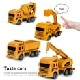 Augper Clearance Kids Construction Vehicles Playset, Crane, Excavator