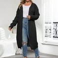 thumbnail image 1 of Mode Automne 2023 Cardigan Long Décontracté à Manches Longues pour Femmes, Léger, en Liquidation, 1 of 6
