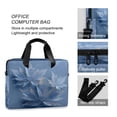 thumbnail image 4 of 16" Laptop Briefcase for Work Travel Laptop Shoulder Bag Carrying Handbag Laptop Case Glass Mapleleaves, 4 of 8