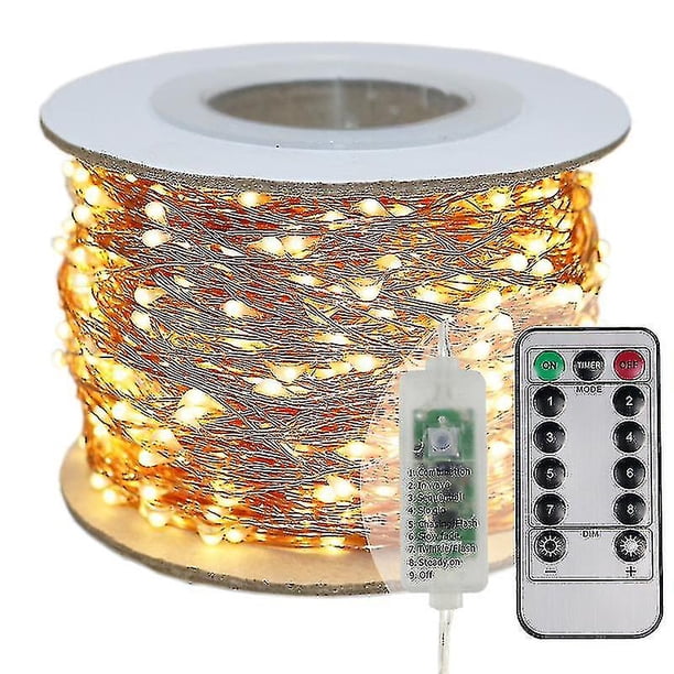 30m 50m 100m Led luces de hadas decoración dormitorio decoración Año Nuevo Garl