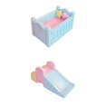 thumbnail image 1 of 2x muebles pastel de cumpleaños Topper modelo Destkop estatua, 1 of 9