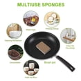 thumbnail image 2 of Eco-Friendly Natural Sponges for Dishes 12 Pack - Biodegradable Kitchen Sponge with Compostable Coc, 2 of 5