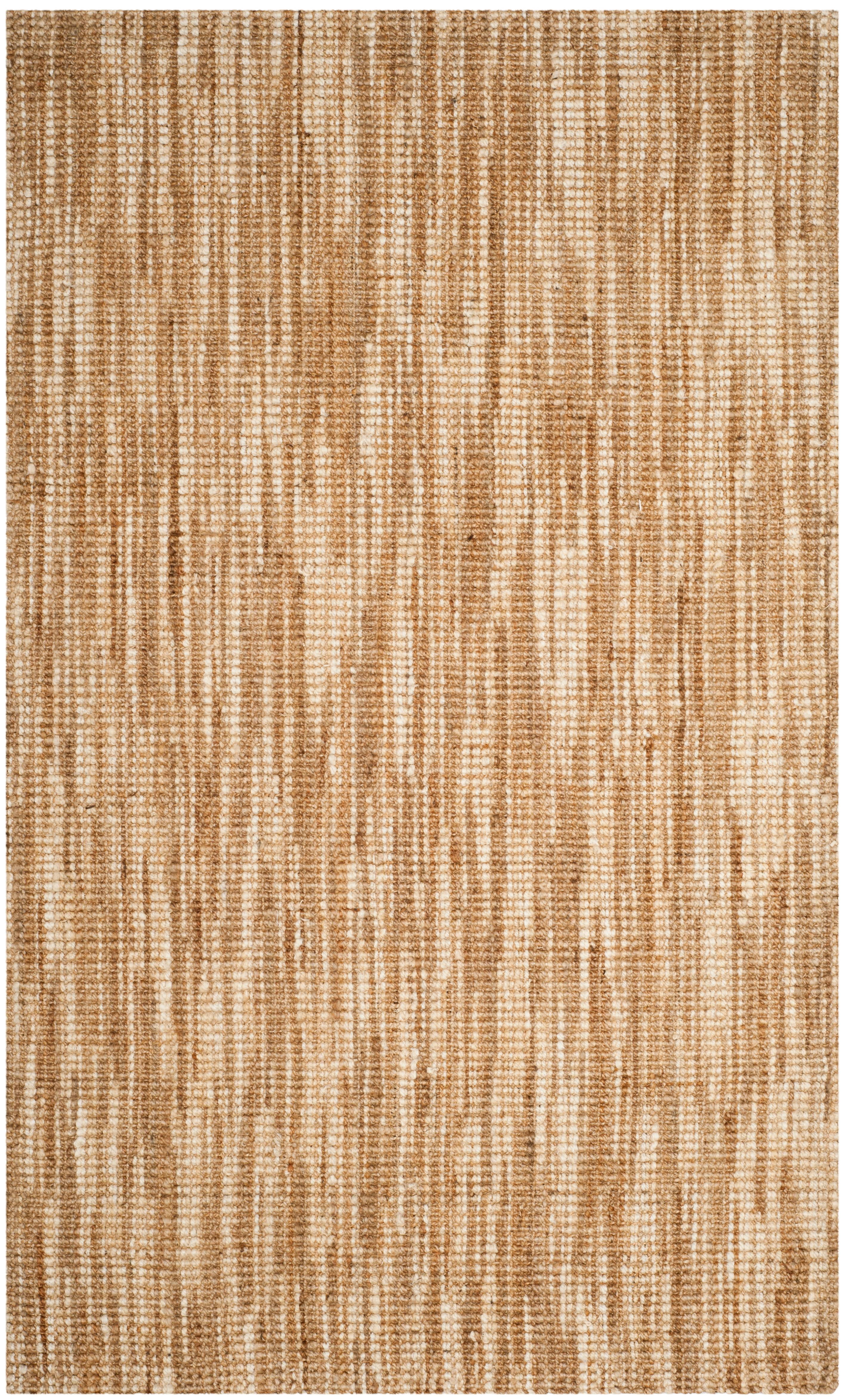 SAFAVIEH Natural Fiber Antoine Braided Jute Area Rug, Natural/Cream, 4' x 6'