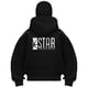 thumbnail image 3 of MHFRRA Sudadera con Capucha Informal para Actividades Al Aire Libre y Uso Diario Sudadera con Capucha Cómoda y Elegante para Negro, 3 of 3