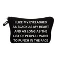 thumbnail image 1 of Printing Makeup Bag for Storage 1Pcs Women Cosmetic Zipper Purse, 1 of 4