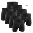 thumbnail image 6 of SGFCWSX Men's Loose-Fit Boxer Shorts** Black S, 6 of 7