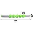 thumbnail image 2 of Yoga Stick Muscle Roller Masaje Relajante Yoga Fascia Stick con 5 bolas puntiagudas para deportes Fitness Ofspeizc CPB-DE-SSW184-8, 2 of 5